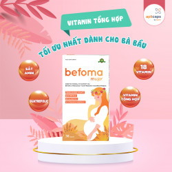 Aplicaps Befoma – Vitamin tổng hợp cho bà bầu hộp 30 viên