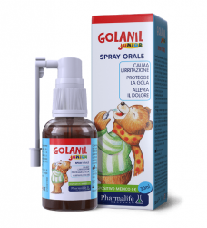 Golanil Junior xịt họng kháng khuẩn trẻ em 30ml