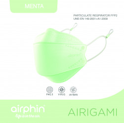 Khẩu trang Airphin Airphin  chống ô nhiễm PM2.5 Airigami 4 màu 