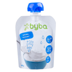Byba - Sữa chua túi vị tự nhiên(85g)