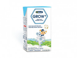 VPMilk -Sữa tiệt trùng ít đường Grow 1 hộp 110ml