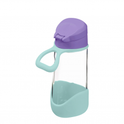 Bbox - Bình nước vòi silicone cho bé 450ml màu tím pastel