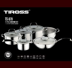 Bộ Nồi Nấu Tiross 11 Phần S/S  (TS-870)