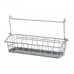 Giỏ treo lọ gia vị Ikea- BYGEL (wire basket)