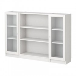 Tủ sách 2 cánh kính Ikea- BILLY (Bookcase with glass door)