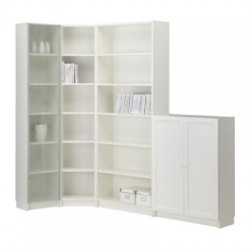  Tủ sách Ikea- BILLY/ BILLY BYOM (Corner combination)