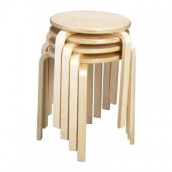  Ghế đẩu gỗ Ikea- FROSTA (Stool)
