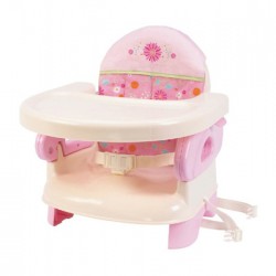 Ghế ăn Summer Infant Deluxe Comfort Booster cho bé (màu hồng)