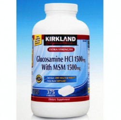 Thuốc bổ xương khớp Kirkland Glucosamine HCl 1500mg (375 viên) 