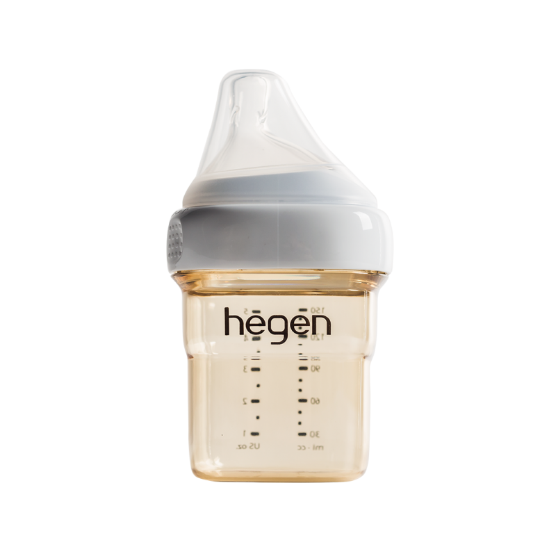 Bình sữa Hegen PPSU 150ml và núm ti size S (1 - 3 tháng tuổi)